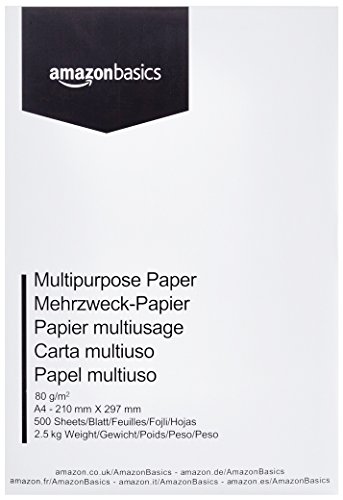 AmazonBasics Druckerpapier 500 Blatt A4